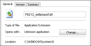 F9212_ekfpixexif.dll properties