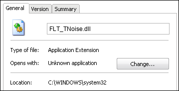 FLT_TNoise.dll properties