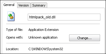 htmlpack_old.dll properties