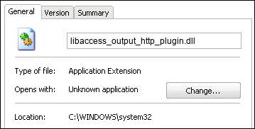 libaccess_output_http_plugin.dll properties