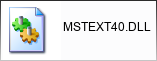 MSTEXT40.DLL library