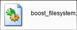 boost_filesystem.dll library