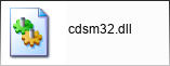 cdsm32.dll library