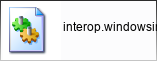 interop.windowsinstaller.dll library