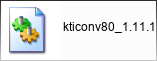 kticonv80_1.11.1.dll library