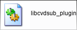 libcvdsub_plugin.dll library