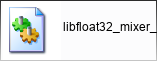 libfloat32_mixer_plugin.dll library