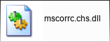 mscorrc.chs.dll library
