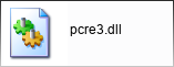 pcre3.dll library