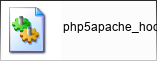 php5apache_hooks.dll library