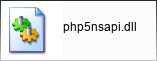 php5nsapi.dll library