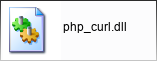 php_curl.dll library