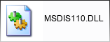 MSDIS110.DLL library