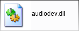 audiodev.dll library