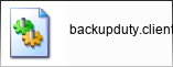 backupduty.client.scheduler.dll library