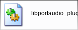libportaudio_plugin.dll library