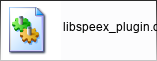 libspeex_plugin.dll library