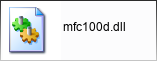mfc100d.dll library