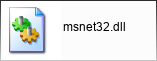 msnet32.dll library