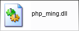 php_ming.dll library