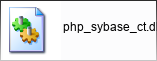 php_sybase_ct.dll library